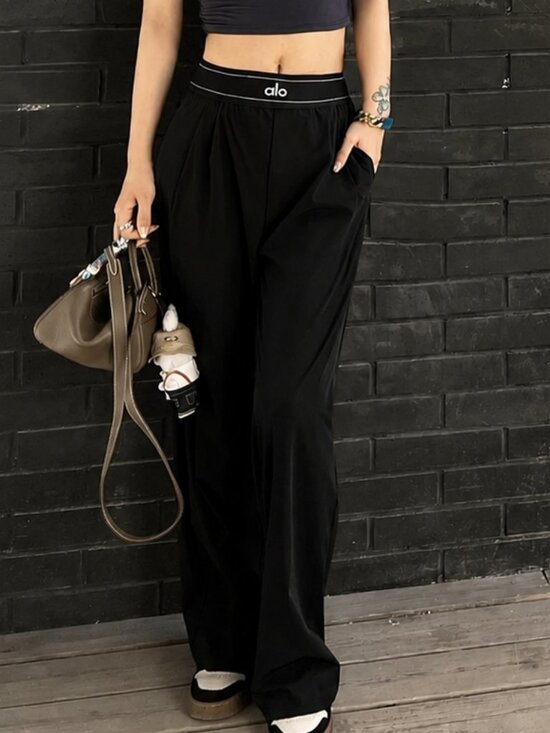 ALO Yoga Pants - 😉NWT Alo Yoga Black Versatil Pants 30-inch Classic Hot Selling Item💥